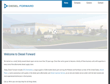 Tablet Screenshot of dieselforward.com